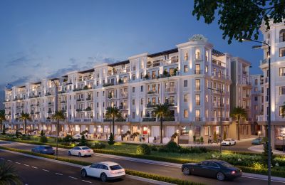 Bán Shophouse mặt phố 100m2 quận Bắc Từ Liêm  nằm trên mặt đường 60,5M2 giá 28 Tỷ